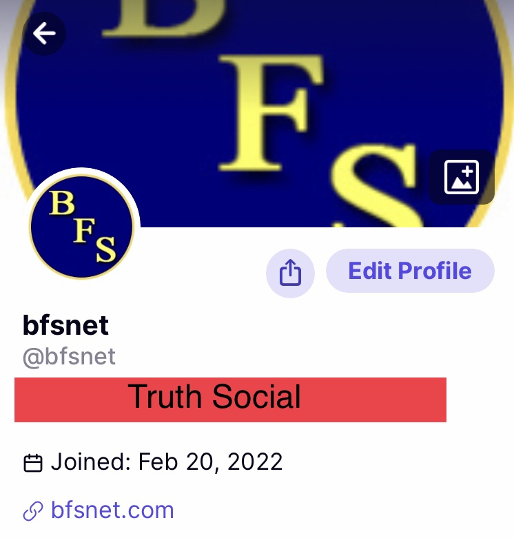 bfsnet.com on Truth Social